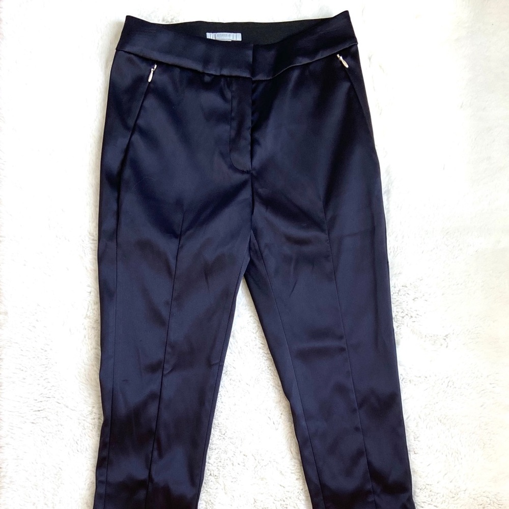 Sleek Polyester Dress Pants
